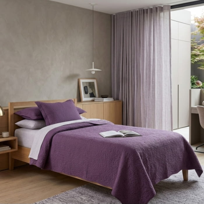 Boutie Reversible morado/lila cama 90 - 1