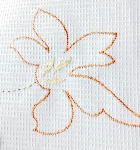 Tela Piqué flor 280 - 3