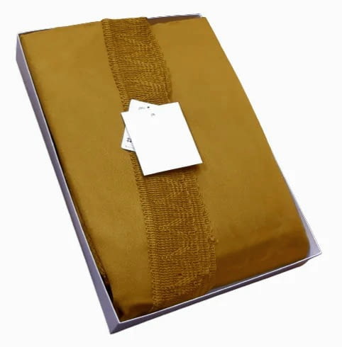 Faldillas de paño oro viejo: 220, 240