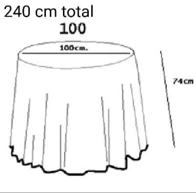 Faldillas otomán amarillo: 240, 250 - 3