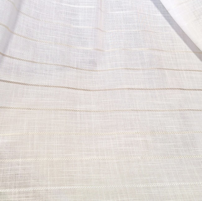 Retal visillo rayitas beige horizontales 130 x 300 m - 2