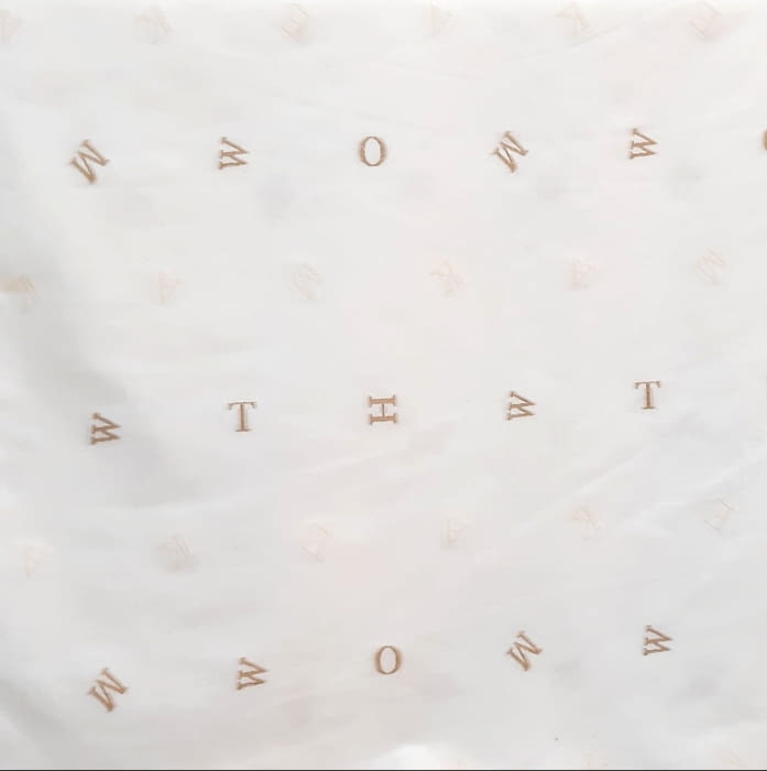 Tela Loneta letras 280 - 1