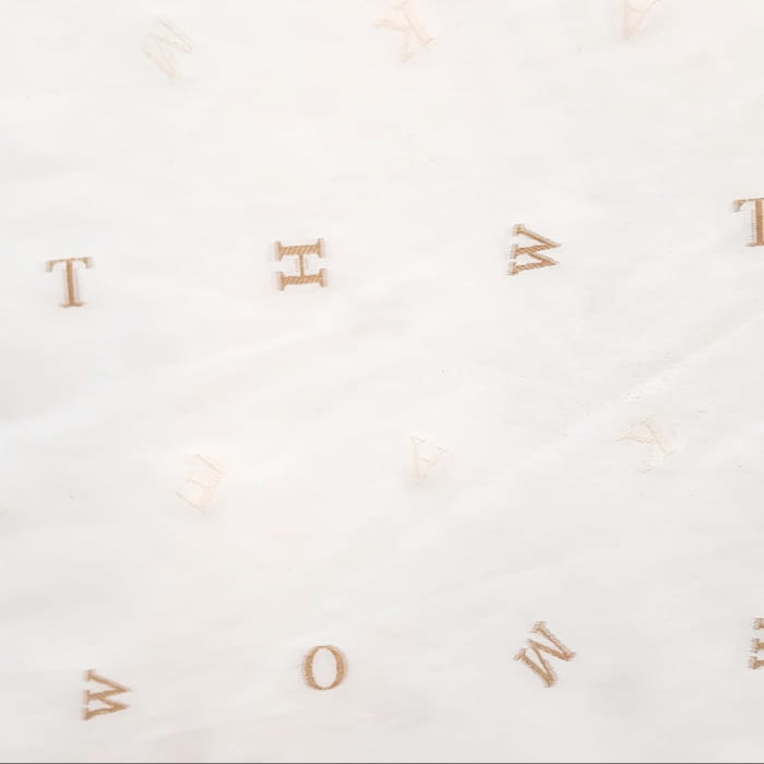 Tela Loneta letras 280 - 4