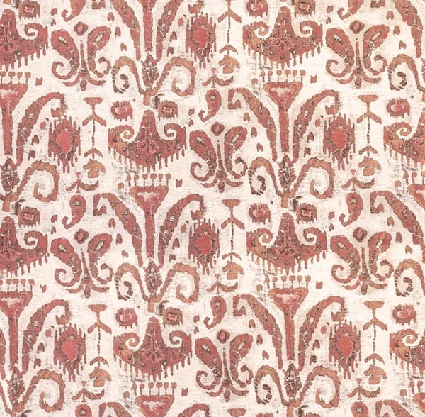 Tela seda abstracta rojiza