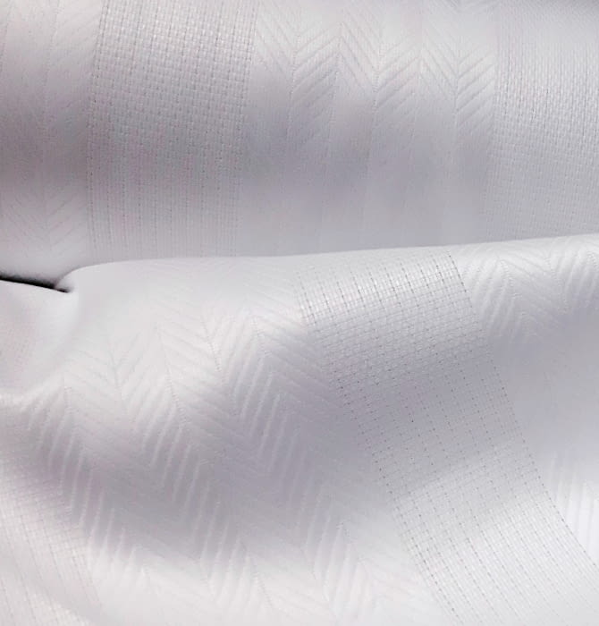 Tela Piqué blanco trama