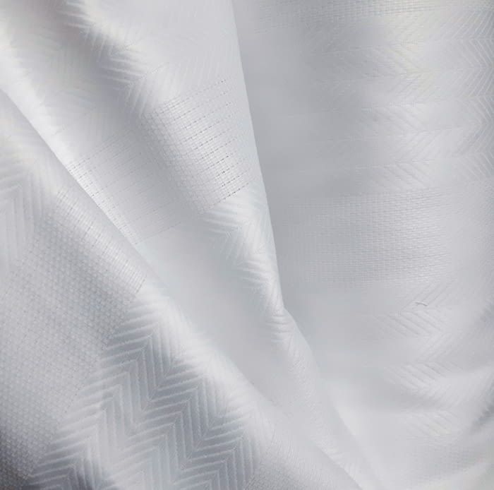 Tela Piqué blanco trama - 1