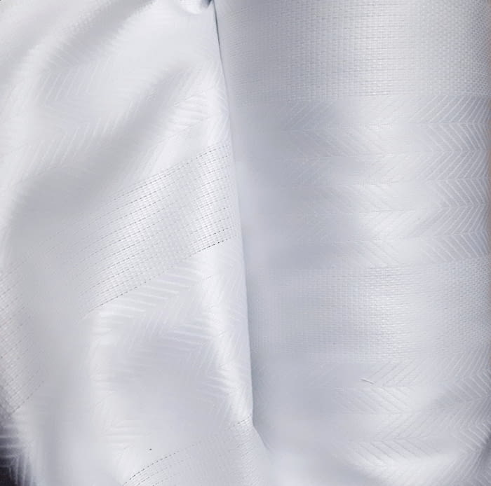 Tela Piqué blanco trama - 2