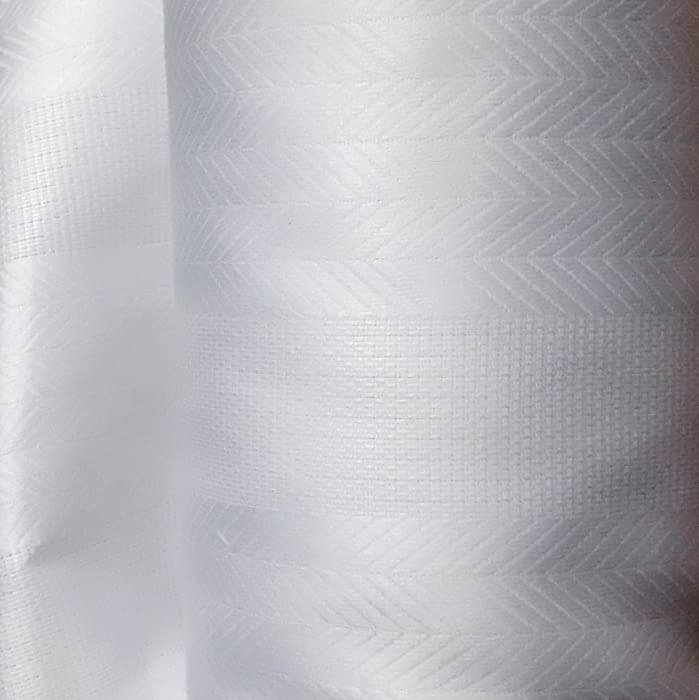 Tela Piqué blanco trama - 3