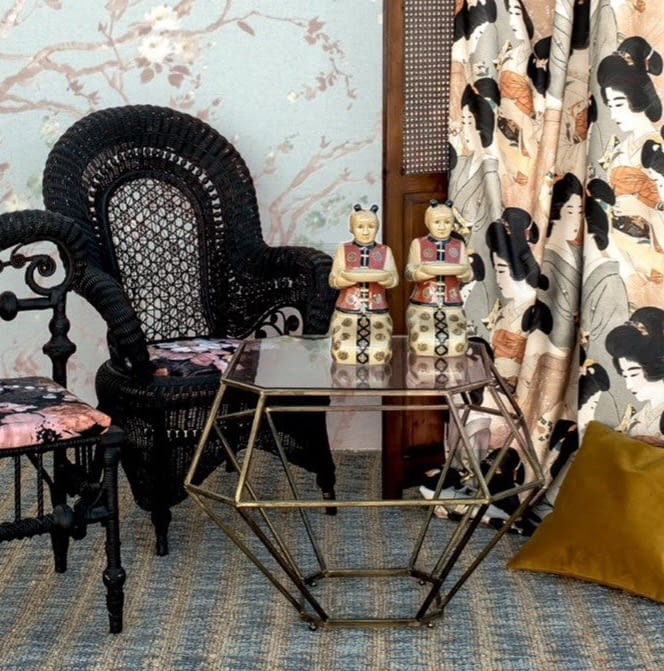 Tela japonesas naranja 280 - 3