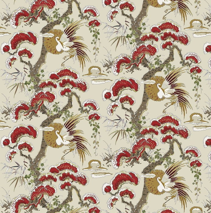 Telas lino Alteza rojo - 1