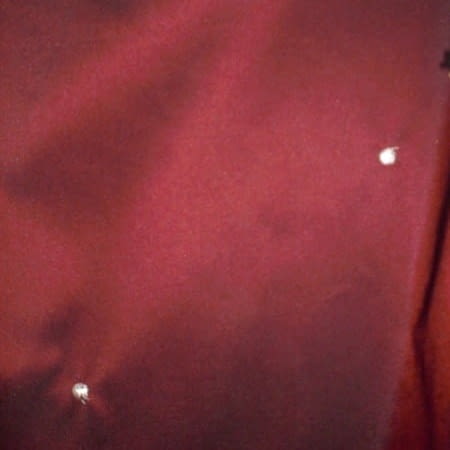 Tela Seda topitos plata 280 - 1