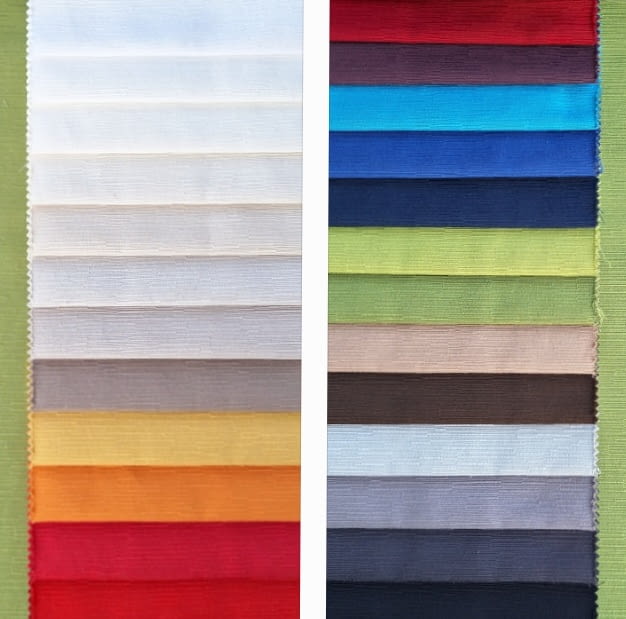 Telas otomán canalé