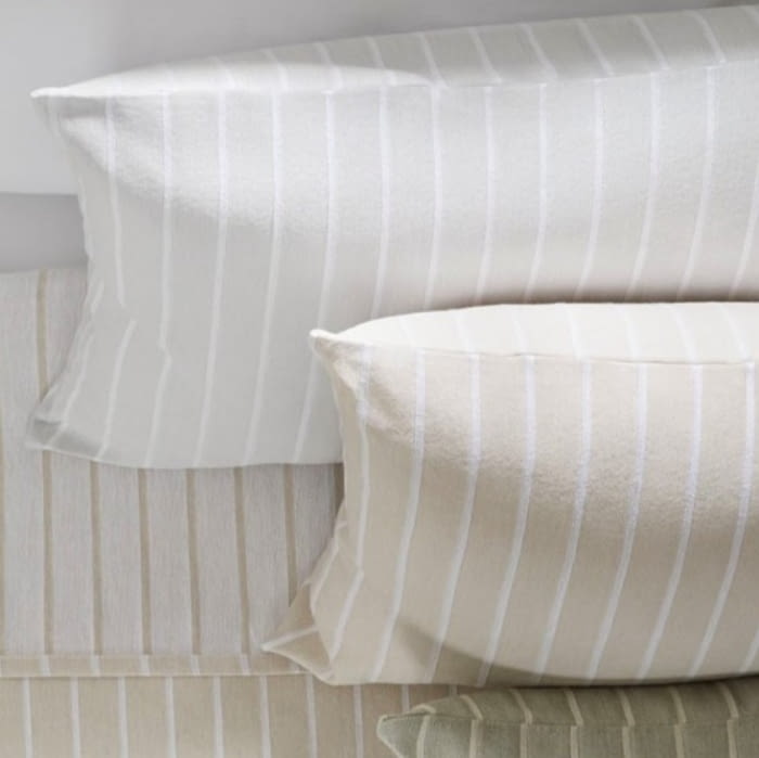 Colchas piqué rayitas beige o gris - 1