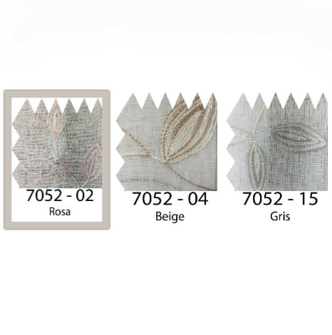 Visillos confeccionados bordados - 1