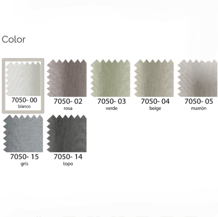 Visillos confeccionados serena - 1