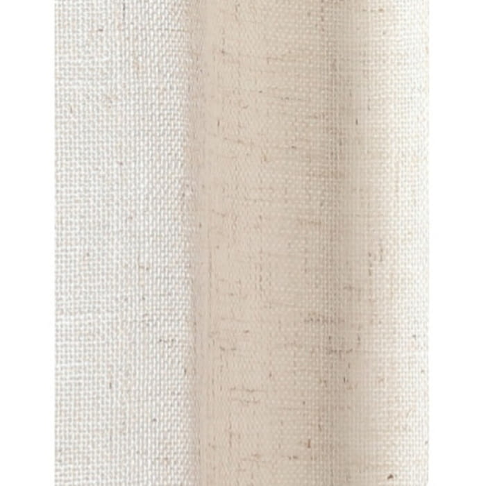 Visillo confeccionado liso color lino - 1