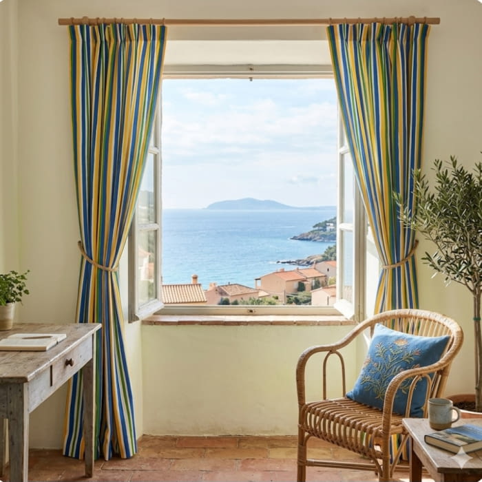 Tela Algodón raya inglesa 150 - 5