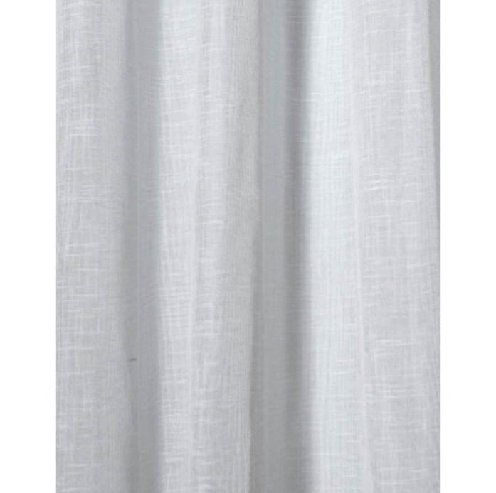 Visillo confeccionado liso color gris - 4