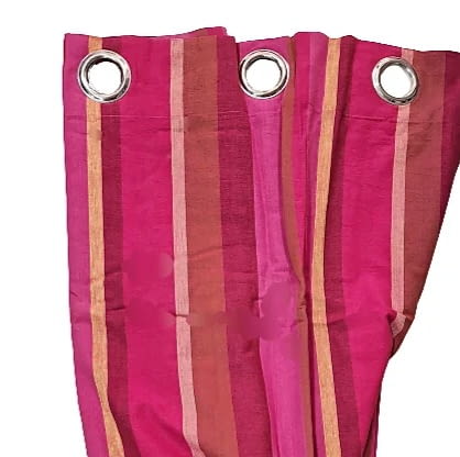 Cortina rayas rosa fucsia - 3