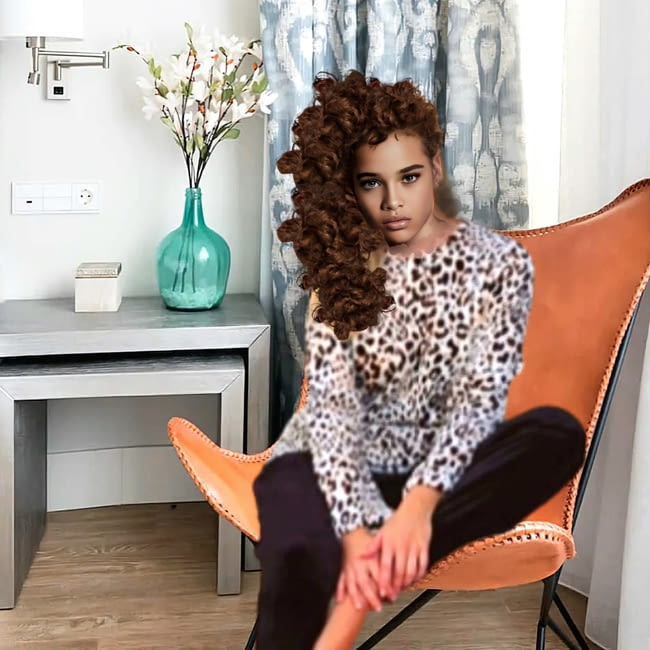 Pijama leopardo tacto muflón