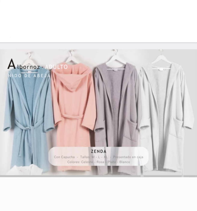 Albornoces de nido de abeja