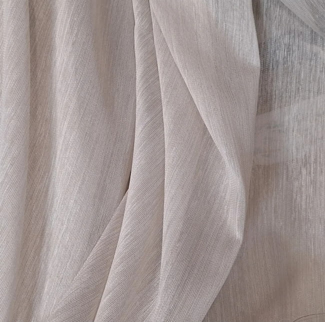 Tela half panamá flores acuarela rosa y verde agua - 5