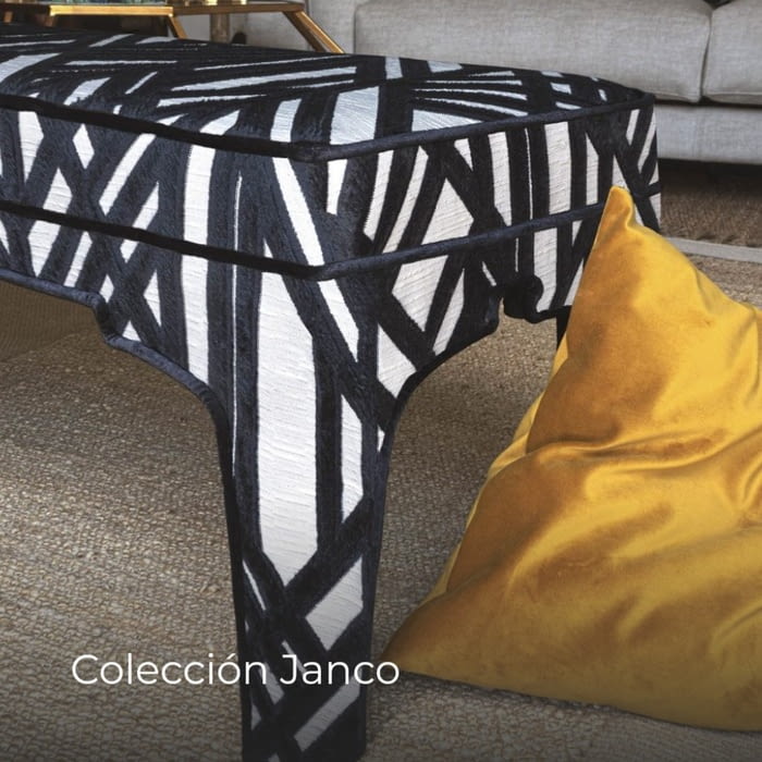 Tela tapicería Janco azul marino - 2