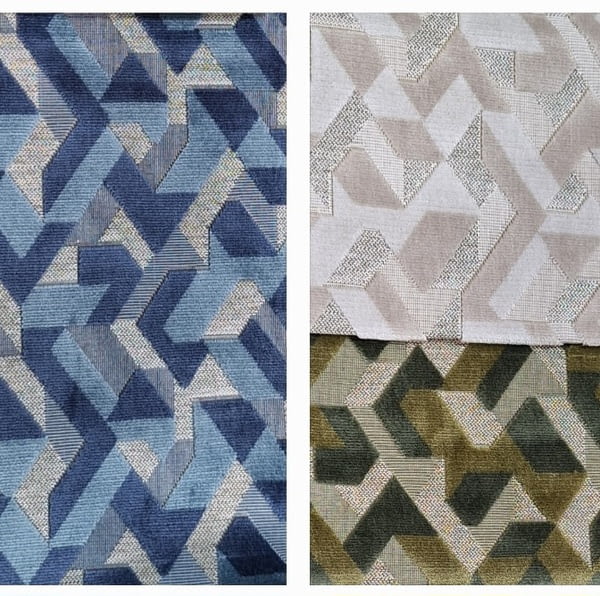 Tela tapicería Cuzco brocado moderno