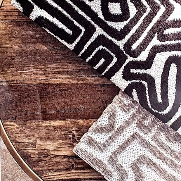 Tela tapicería Eridú brocado étnica - 3