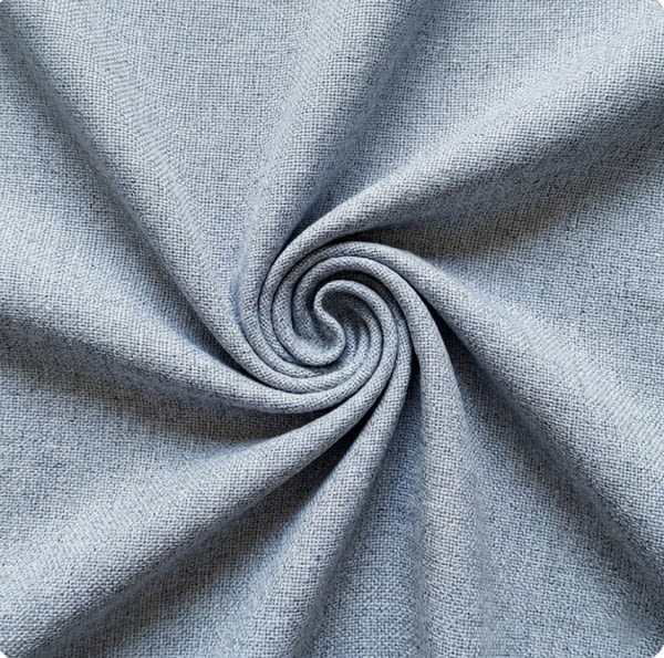 Tela azul trama gruesa