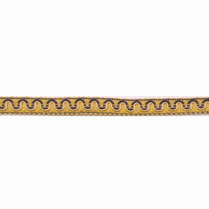 Galón estrecho amarillo ondas marino - 5