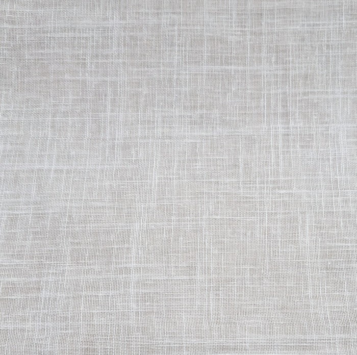 Tela visillo 30% lino Sole blanco