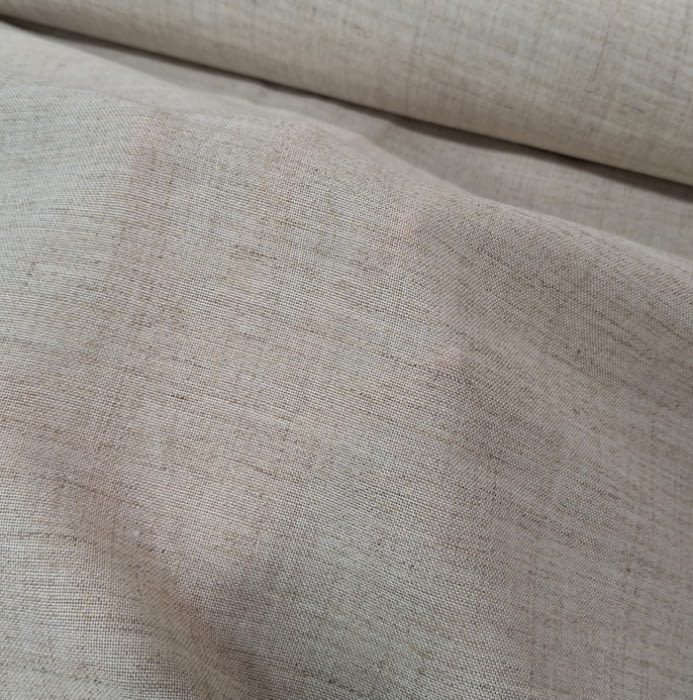 Tela visillo tupido lino jaspeado - 2