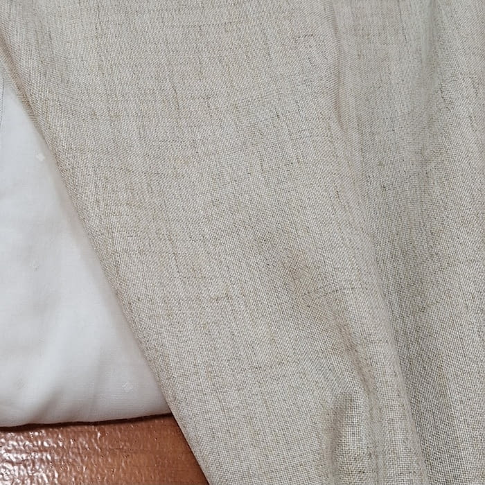 Tela visillo tupido lino jaspeado - 4