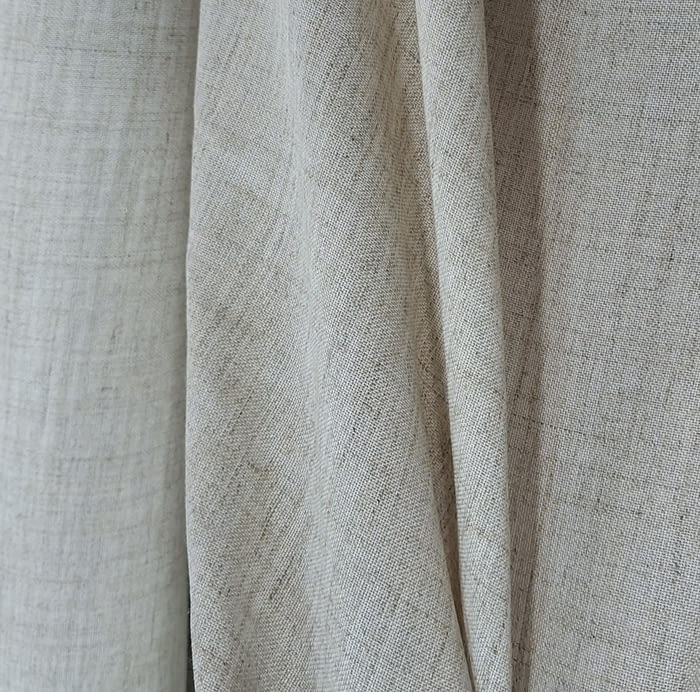 Tela visillo tupido lino jaspeado - 5