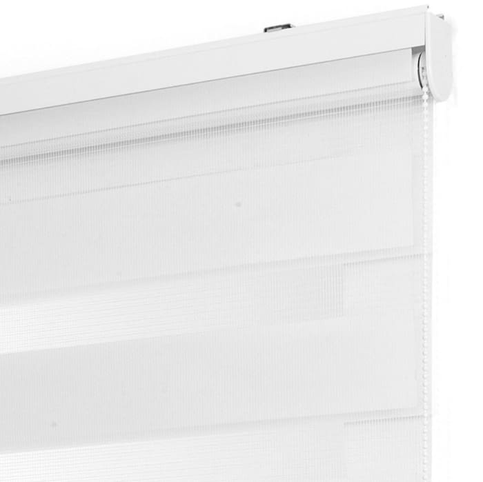 Estor noche y día blanco aluminio blanco - 4