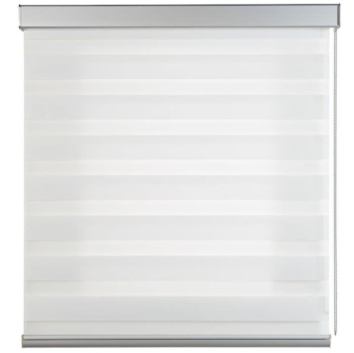 Estor noche y día blanco galería cuadrada - 2