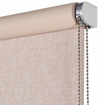 Estor foscurit opaco beige jaspeado - 1