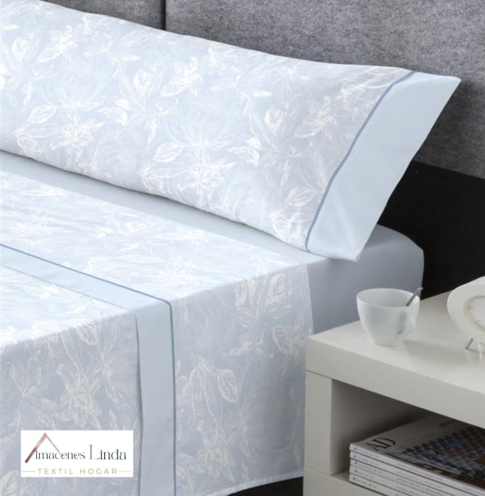 Sábanas algod. 100%. Cama: 120,150,160, 180, 200