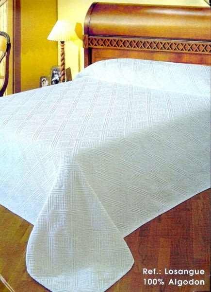 Colcha piqué Losangue