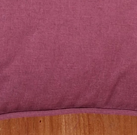 Funda de cojín tela mimo granate - 2