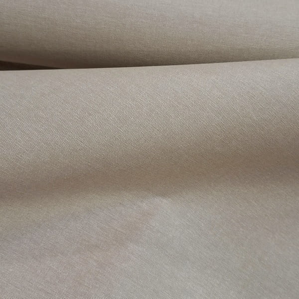 Tela resinada lisa beige para mantel - 2