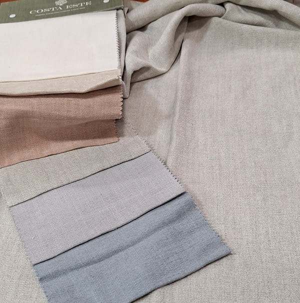 Tela lino Clinton aterciopelada - 4