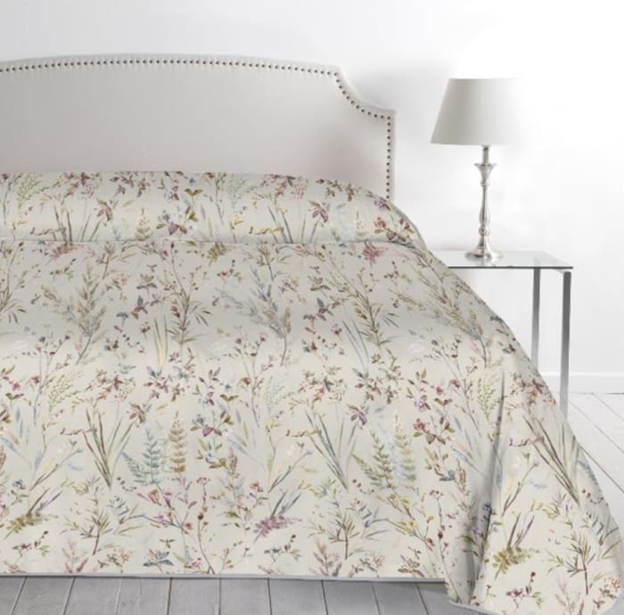 Edredón algodón percal florecitas 250 x 270