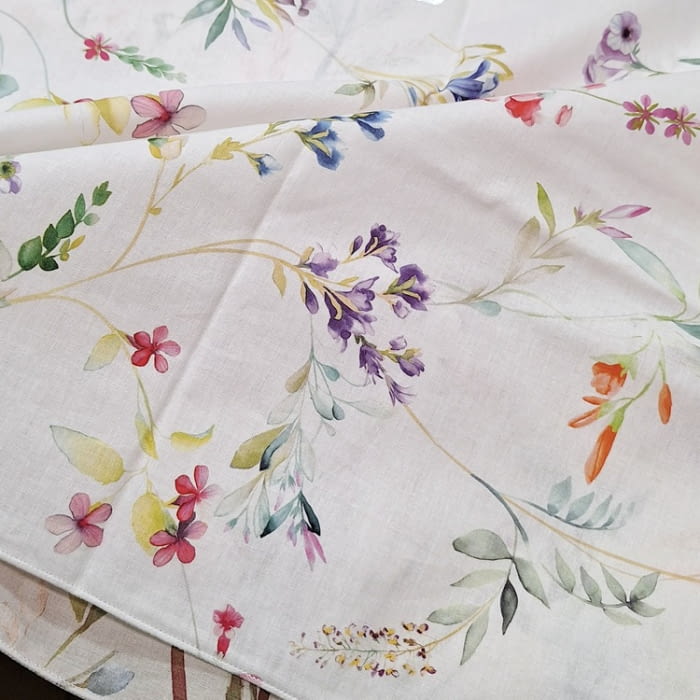 Edredón algodón percal florecitas 250 x 270 - 4