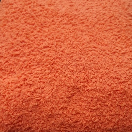 Manta esponjosa naranja 120 x 170 - 4