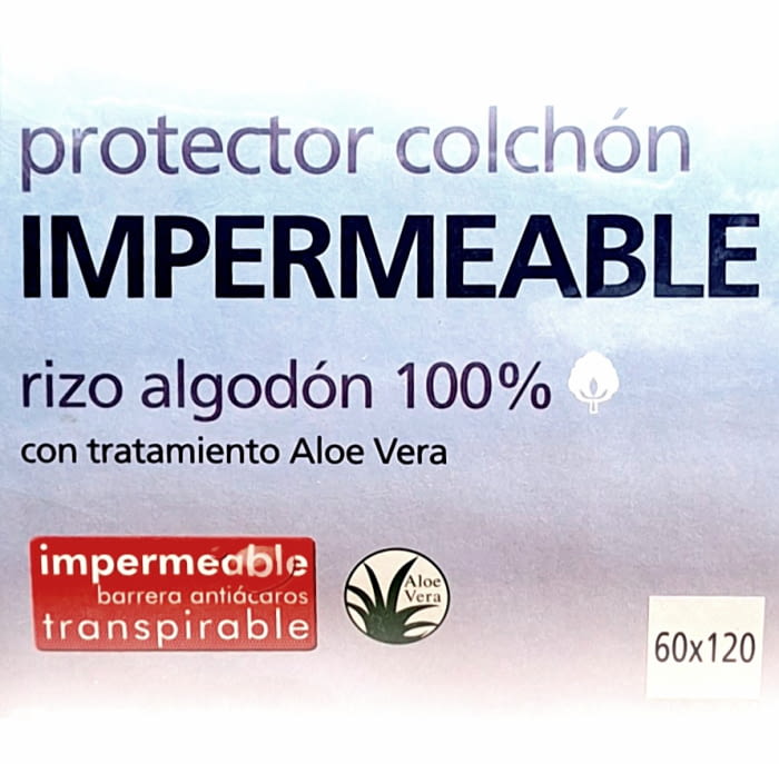 Protector impermeable de colchón de cuna - 1