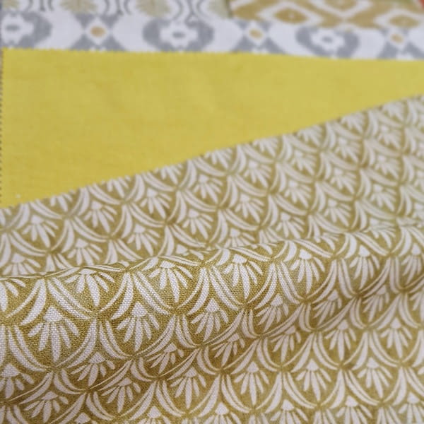 Tela Mondrago Ashley Wilde oliva gold - 1