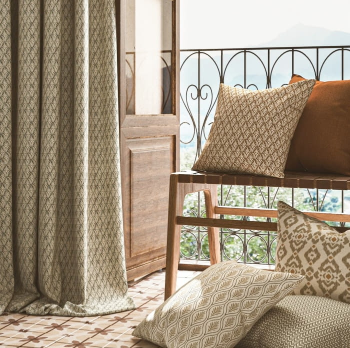 Tela Calvia Ashley Wilde oliva gold - 5