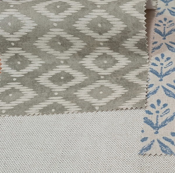 Tela Son vida Ashley Wilde gris piedra - 1